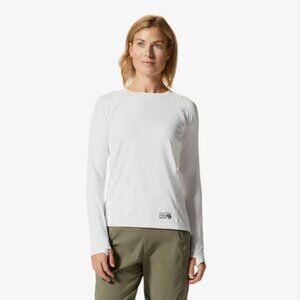 Mountain Hardwear | Crater Lake Long-Sleeve Top | Fogbank | M